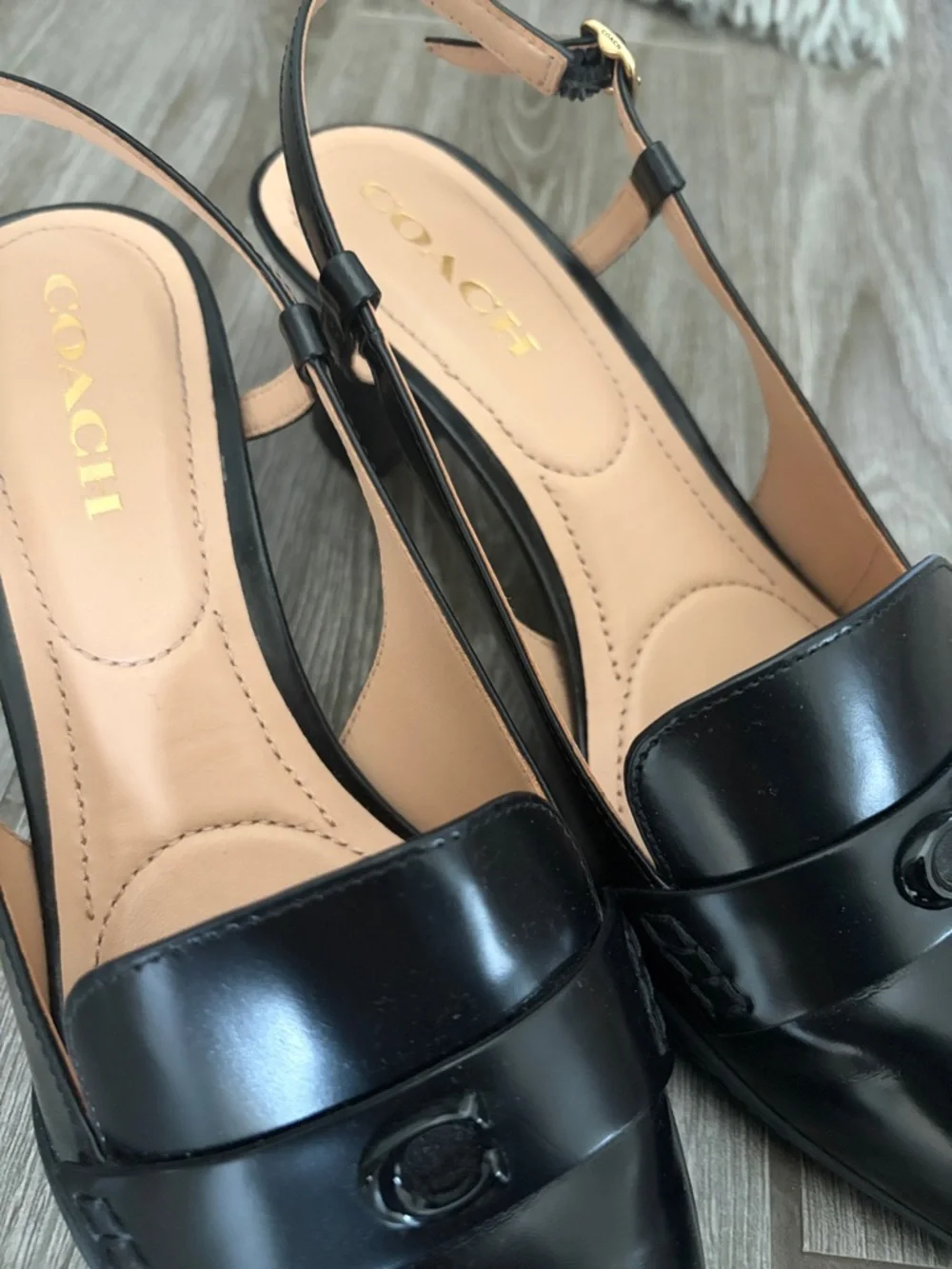 Coach Slingback Heels - Picture 3 of 5